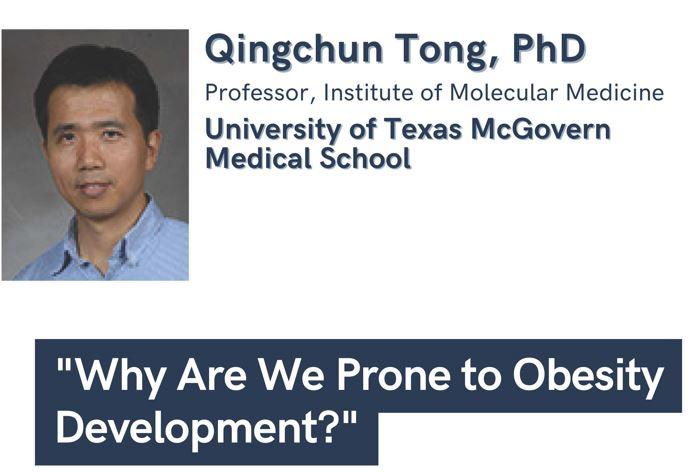 Image of Professor Tong and talk title