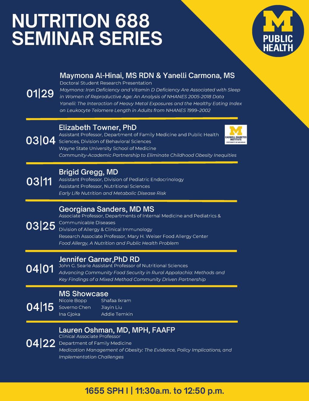 Seminar Series Flyer
