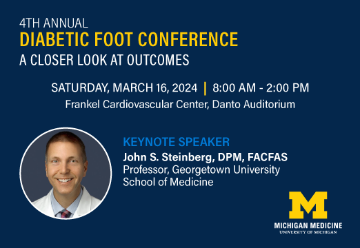 Image of keynote speaker, John S. Steinberg and conference title