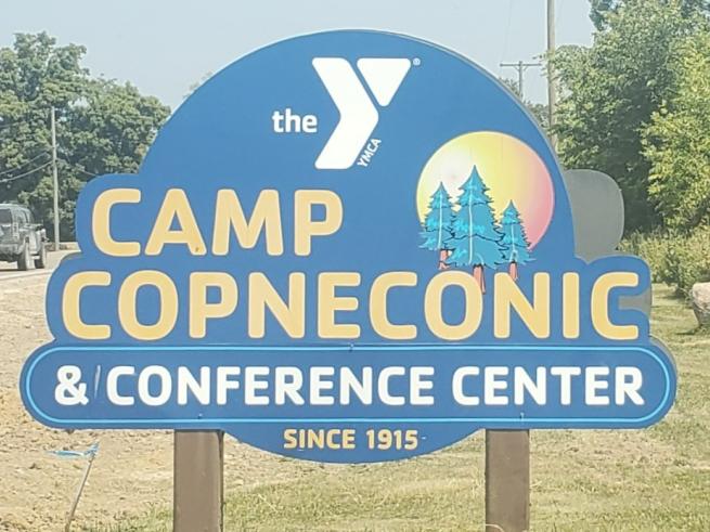 Camp sign