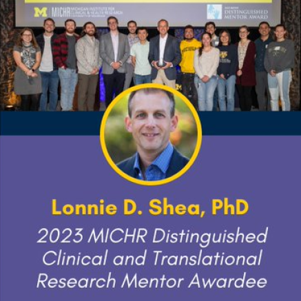 Image of Dr. Shea and his supporters